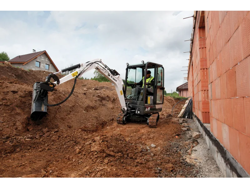 BOBCAT Minibagger E19 von Ziel Baumaschinen