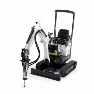 BOBCAT Minibagger E10Z mit Stemmhammer