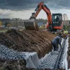 Drainage auf dem Grundstück: Maschinen und Arbeitsschritte sinnvoll planen | Ziel Baumaschinen