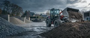 Kies, Schotter und Mutterboden bewegen: Radlader-Einsatz richtig kalkulieren | Ziel Baumaschinen