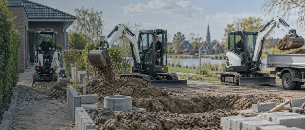 Welche Minibagger-Größe passt zu meinem Projekt? | Ziel Baumaschinen