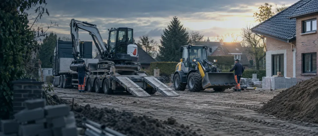 Minibagger, Radlader und Co. mit Bring- und Holservice | Ziel Baumaschinen