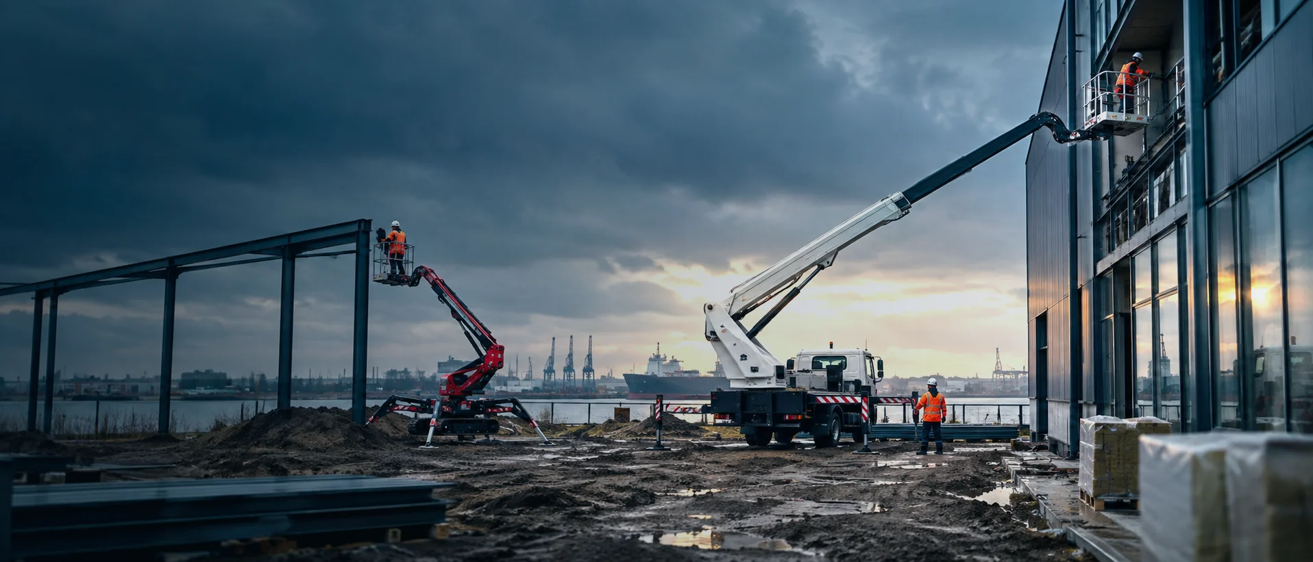 Raupen- oder LKW-Arbeitsbühne: Welche Bühne passt zum Einsatz? | Ziel Baumaschinen