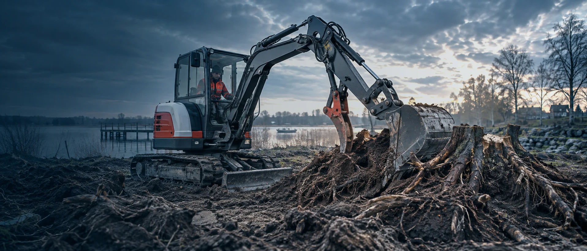 Reißzahn und Schaufel am Minibagger richtig kombinieren | Ziel Baumaschinen